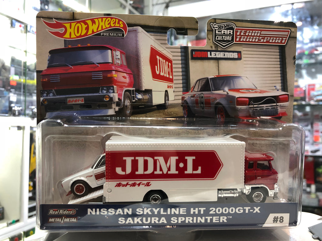 hot wheels team transport nissan skyline