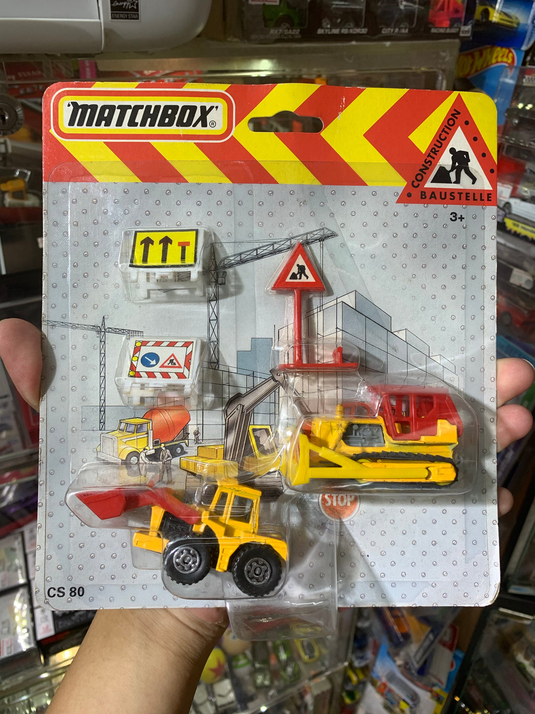 matchbox cars construction set