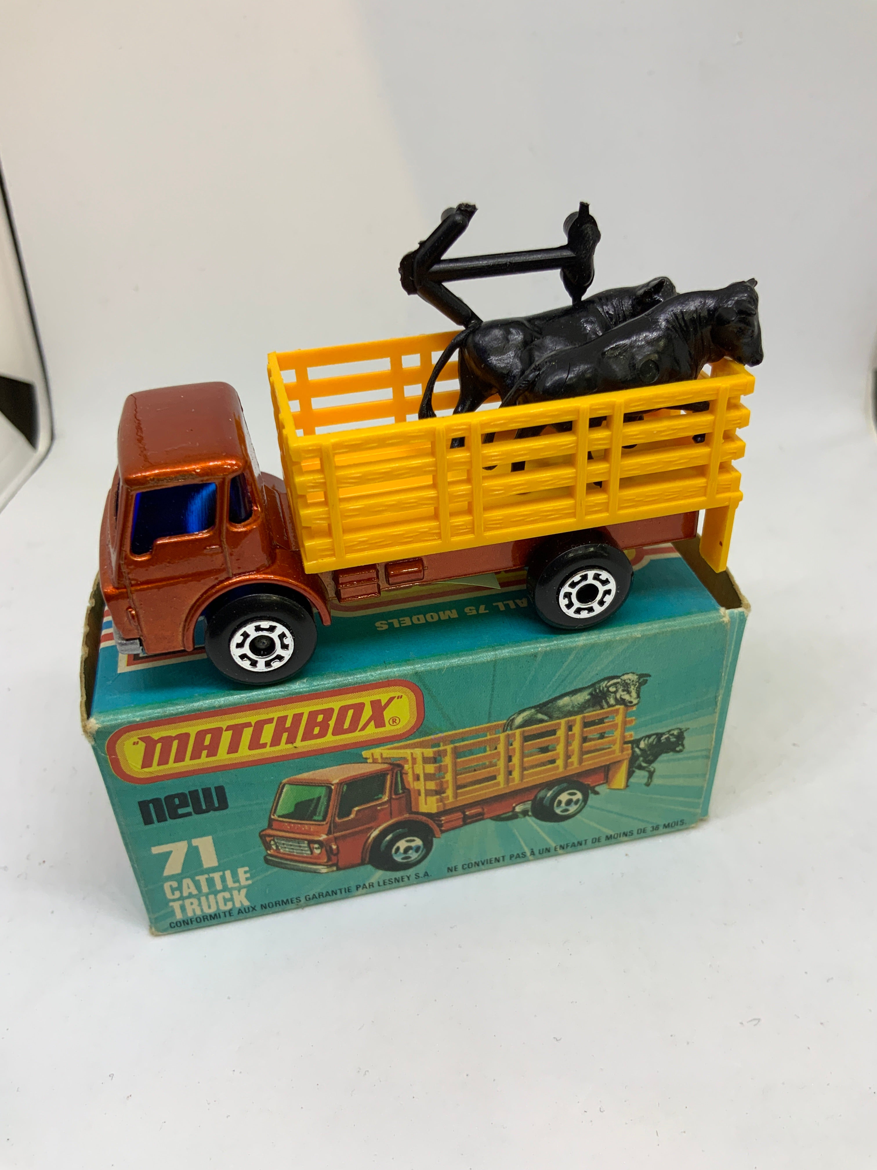 matchbox cattle truck