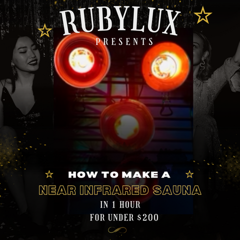 How to Make a Near Infrared Sauna with RubyLux Bulbs