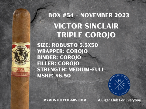 My Monthly Cigars - A Cigar Club For Everyone - November 2023 Box #54
