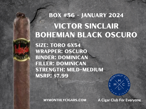 My Monthly Cigars January 2024 Box #56 - My Monthly Cigars - A Cigar Club For Everyone