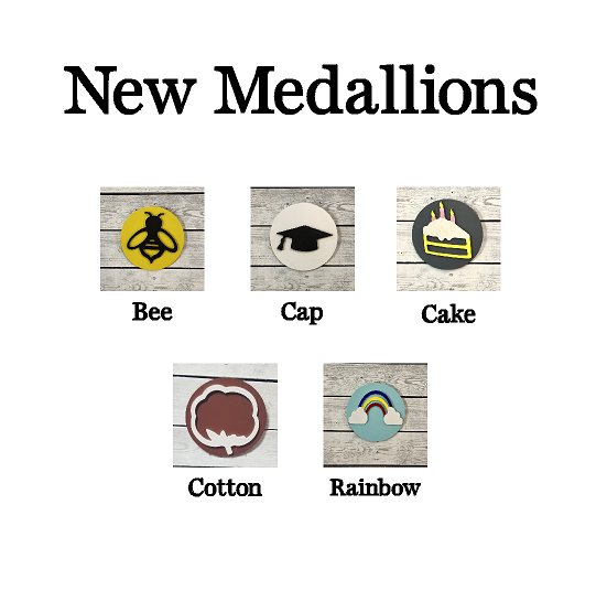 Home base Sign & Medallions