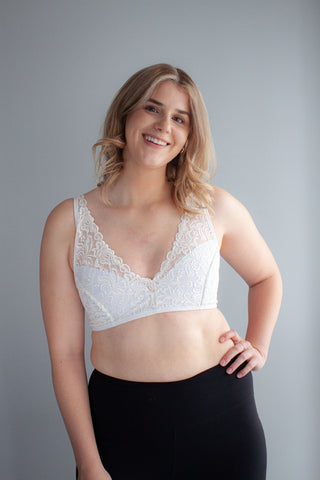 Rubies Custom Bras: Plunge Bras that are made to measure and made to order for uneven asymmetrical  breasts due to breast cancer and mastectomies, and general different sized breasts.