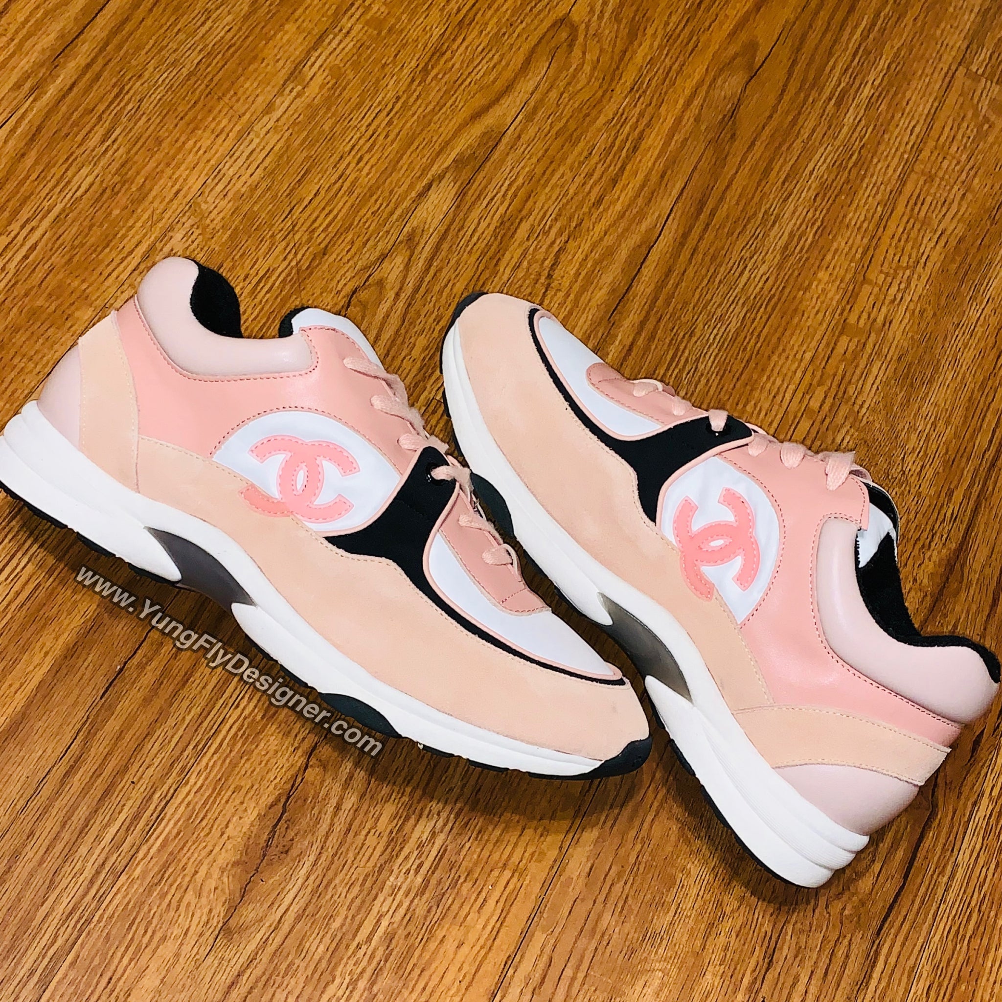 Pink Chanel Sneaker - $265.25 – Young 