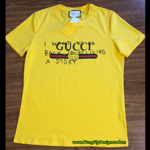 gucci yellow tshirt