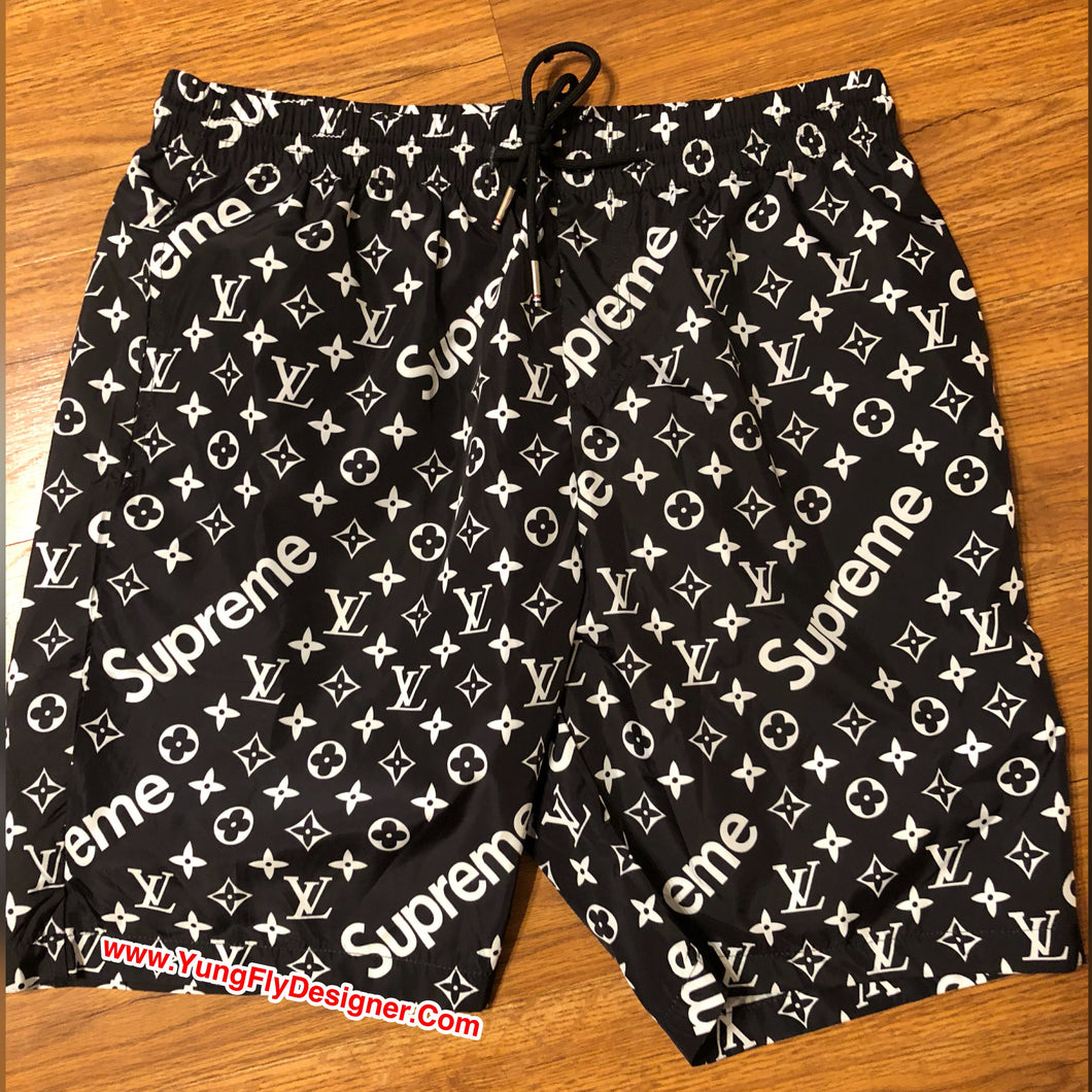 LV Supreme Swim Trunks - $85.00 – Young Fly Designer