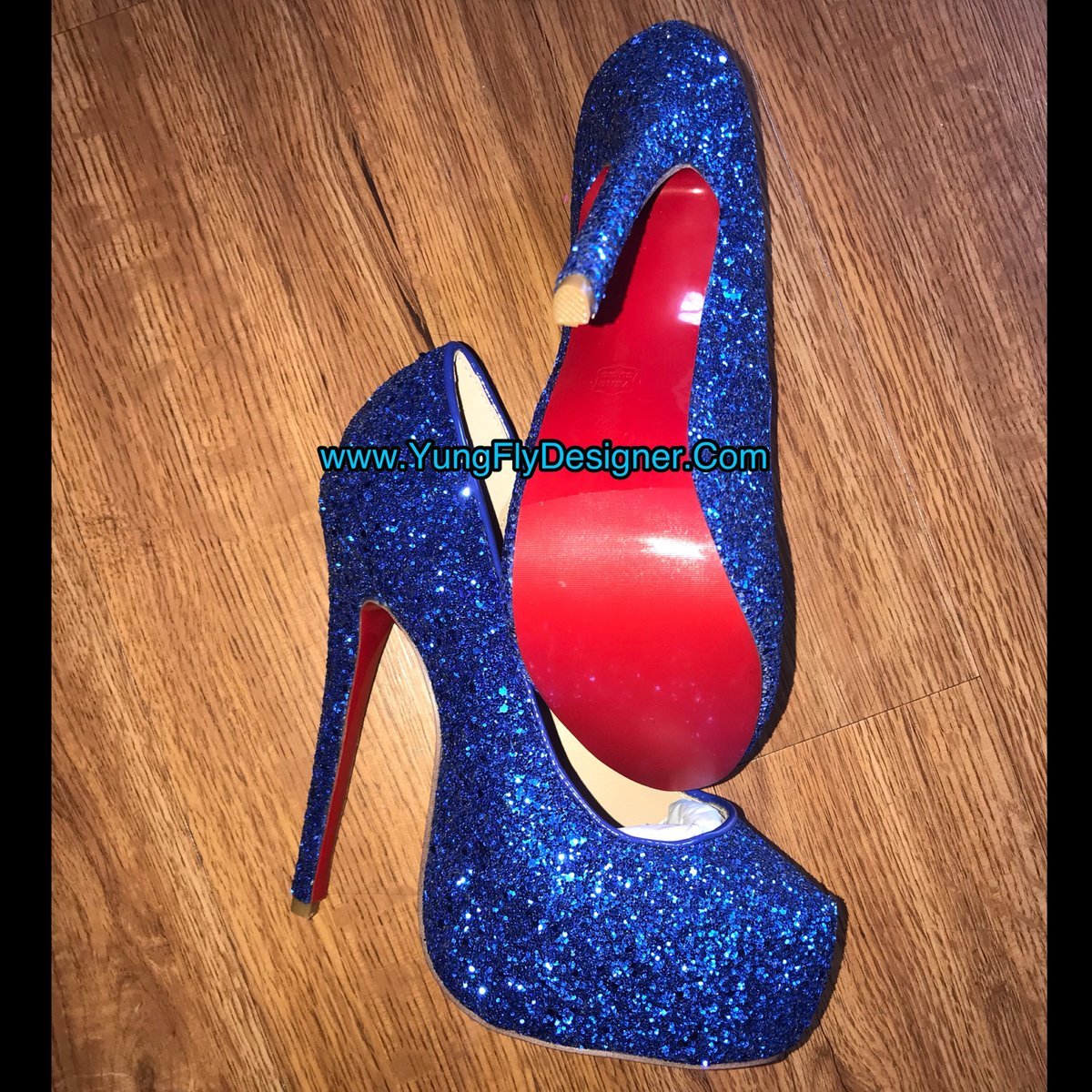 blue red bottoms