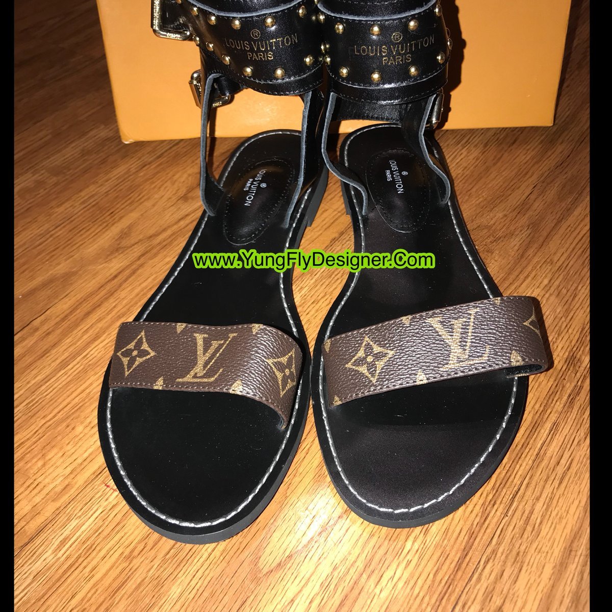 Women Louis Vuitton Sandals - $235.00 – Young Fly Designer