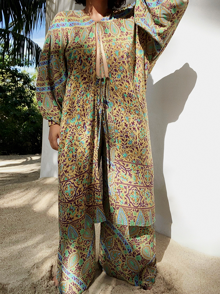 Celil Silk Robe