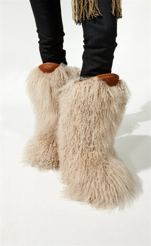 monster fur boots