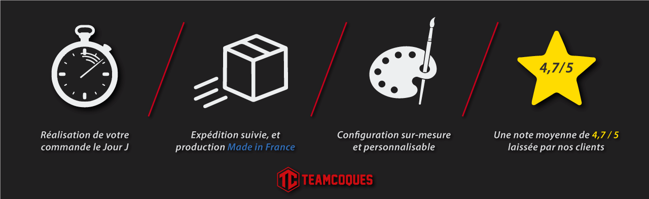 TEAMCOQUES Rapidité coques iphones foot personnalisables made in france 5 étoiles TEAMCOQUES Rapidité coques iphones foot personnalisables made in france 5 étoiles