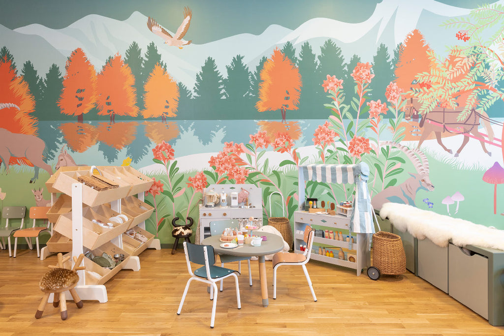 Little Cabari My little room kids club kulm hotel st moritz decor sur mesure engadine