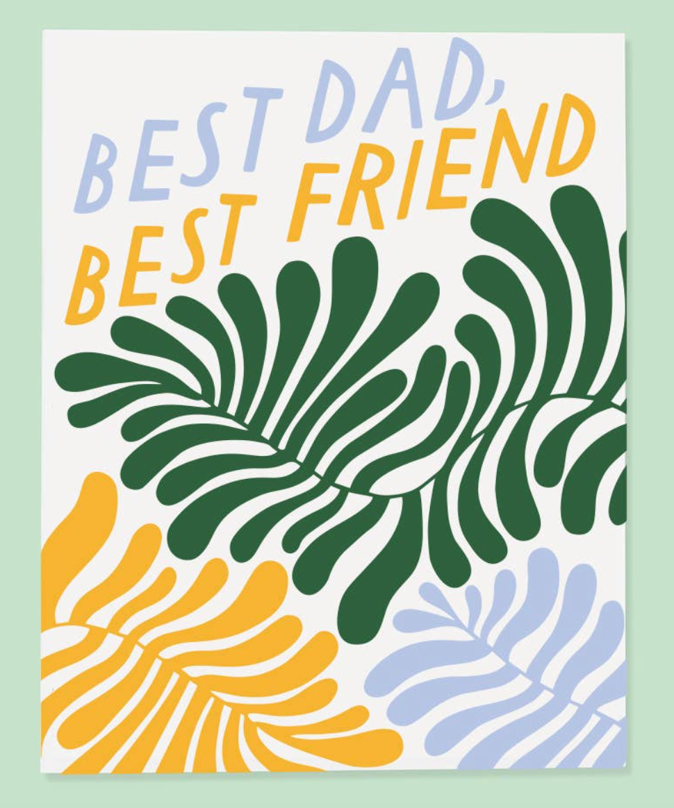 Best Dad, Best Friend Card