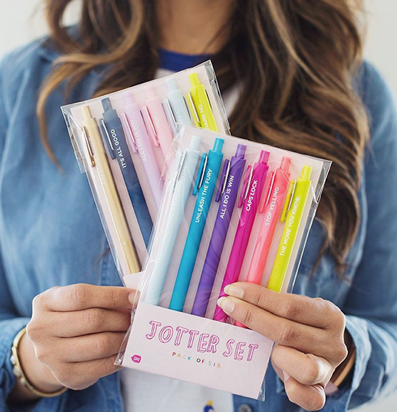 Sunshine Jotters Gel Pen Set