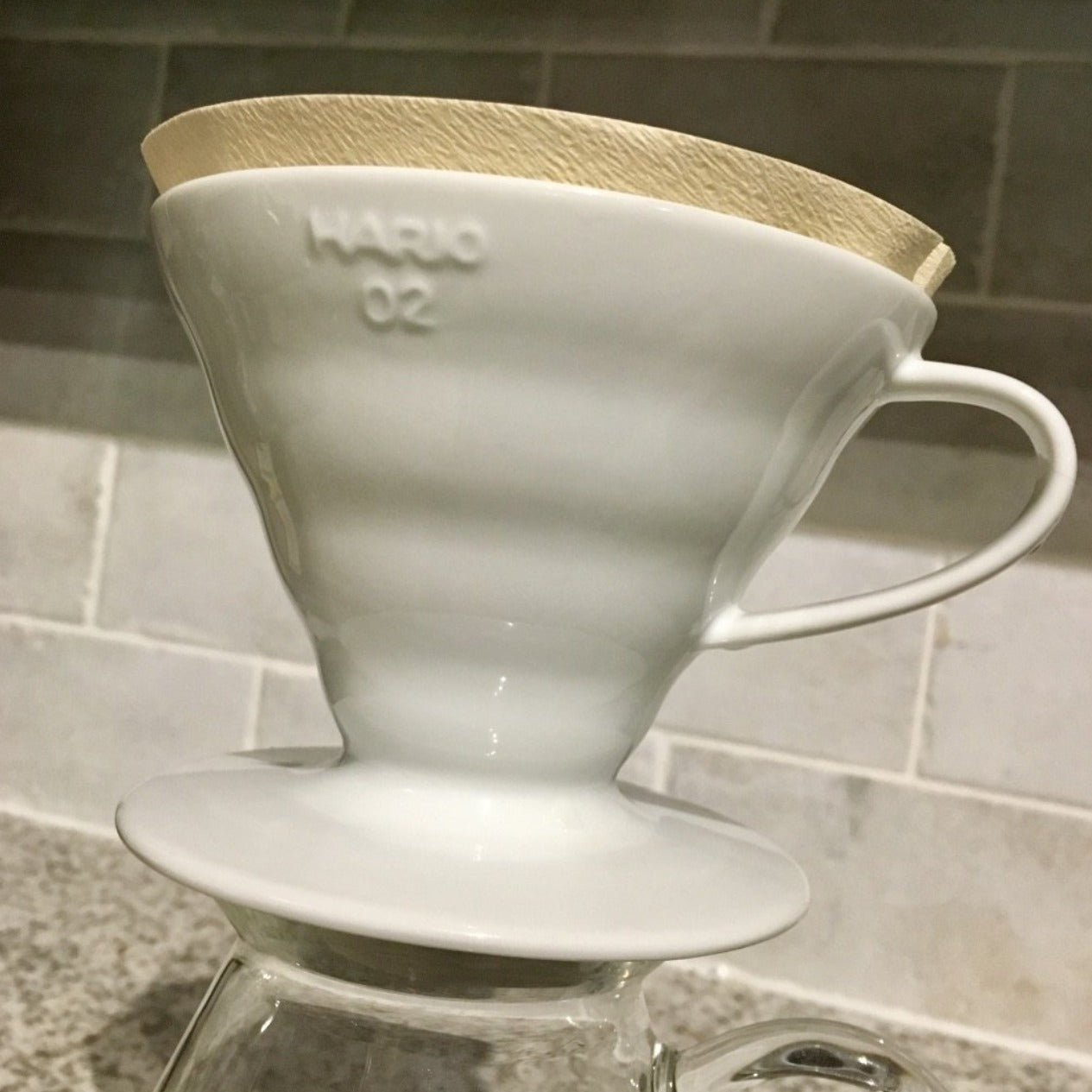 Hario V60 02 Coffee Dripper Brew Guide Little Waves Coffee Roasters