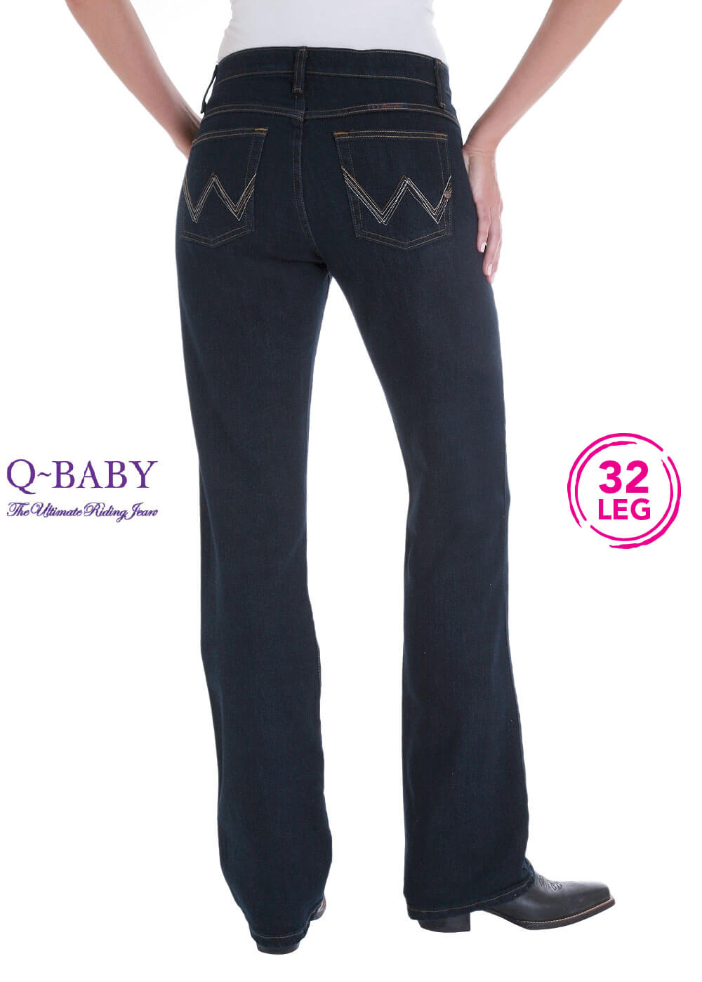 women's q baby wrangler jeans
