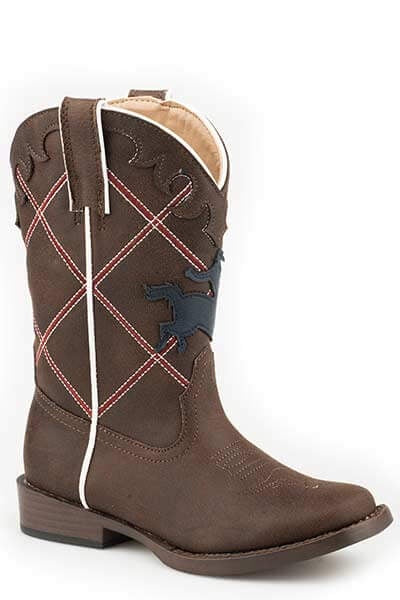 Kid's Roper Yeehaw Boots - Diamond K 