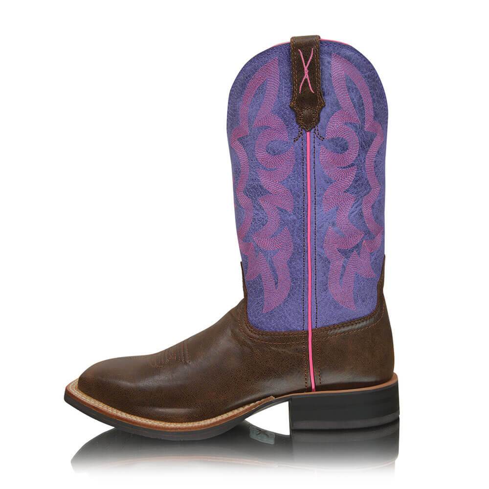 womens purple cowboy boots