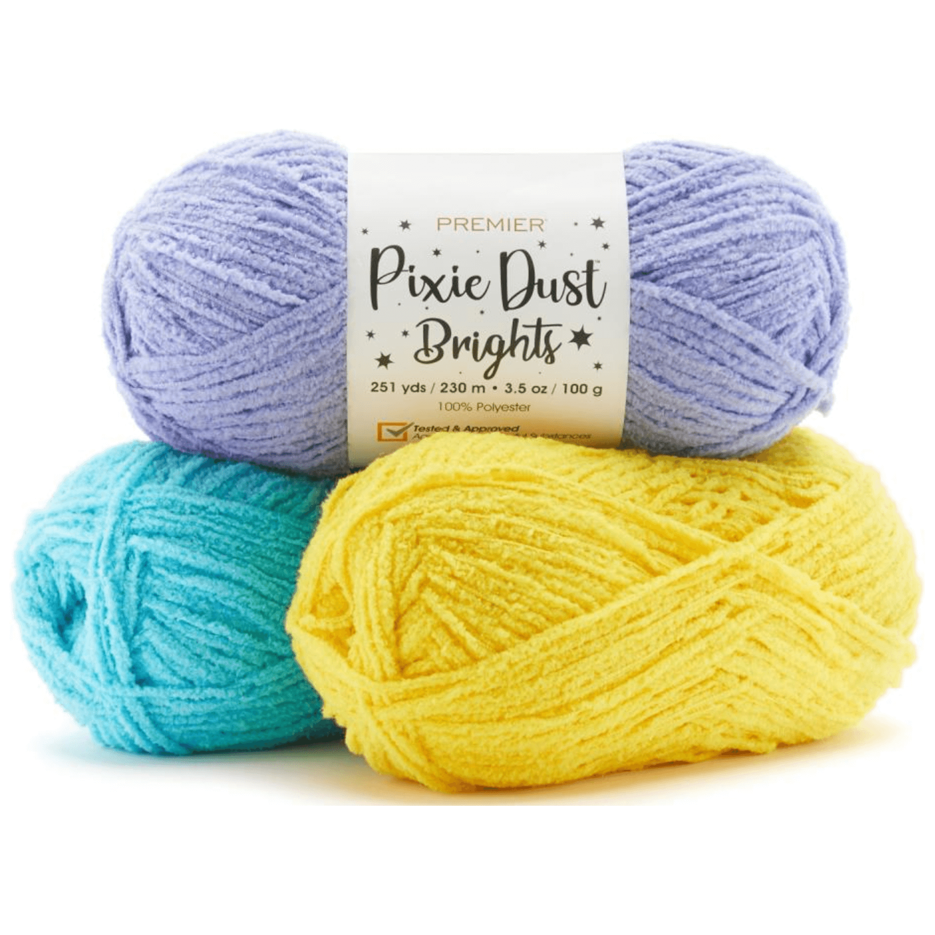 Premier Basix Chenille Brights Yarn - CRAFT2U