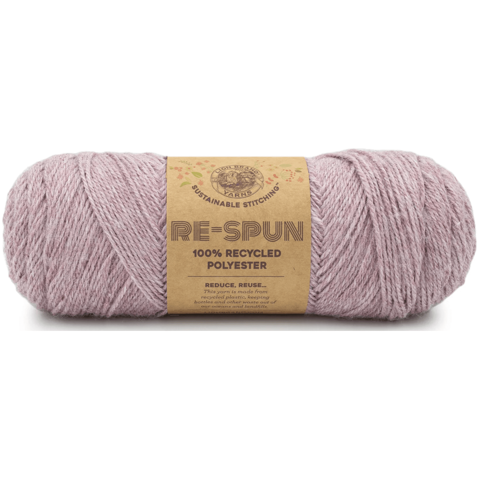 Lion Brand Yarn Rewind Yarn, Yarn for Knitting and Crocheting, Craft Tape  Yarn, 1-Pack, Elm