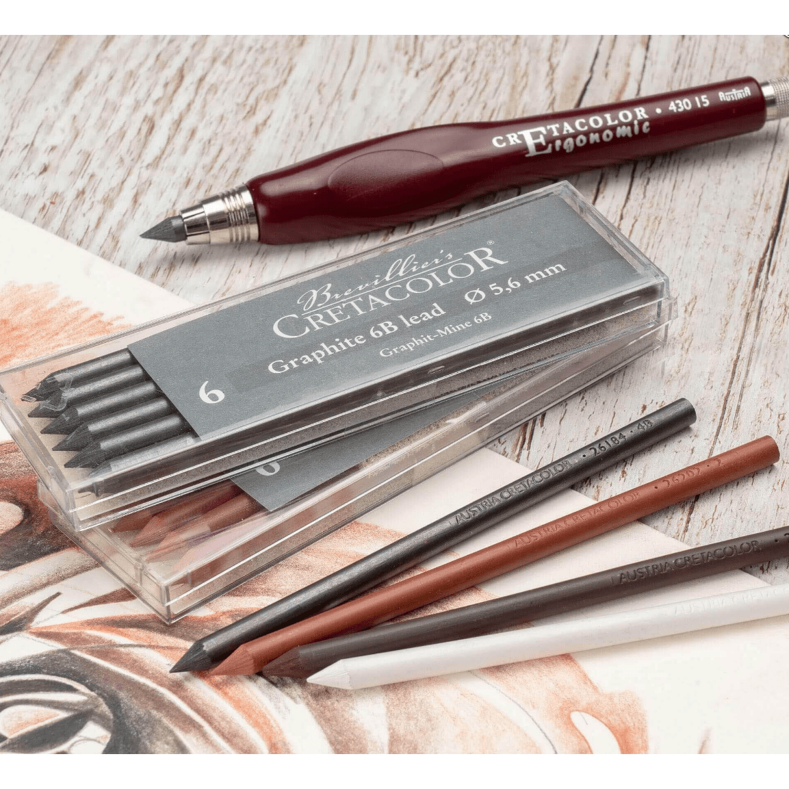 Cretacolor Charcoal Pencil Set