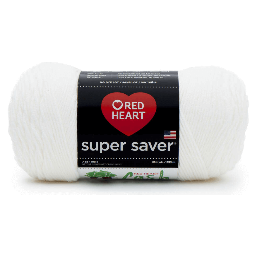 Red Heart With Love Bluebell Yarn - 3 Pack of 198g/7oz - Acrylic