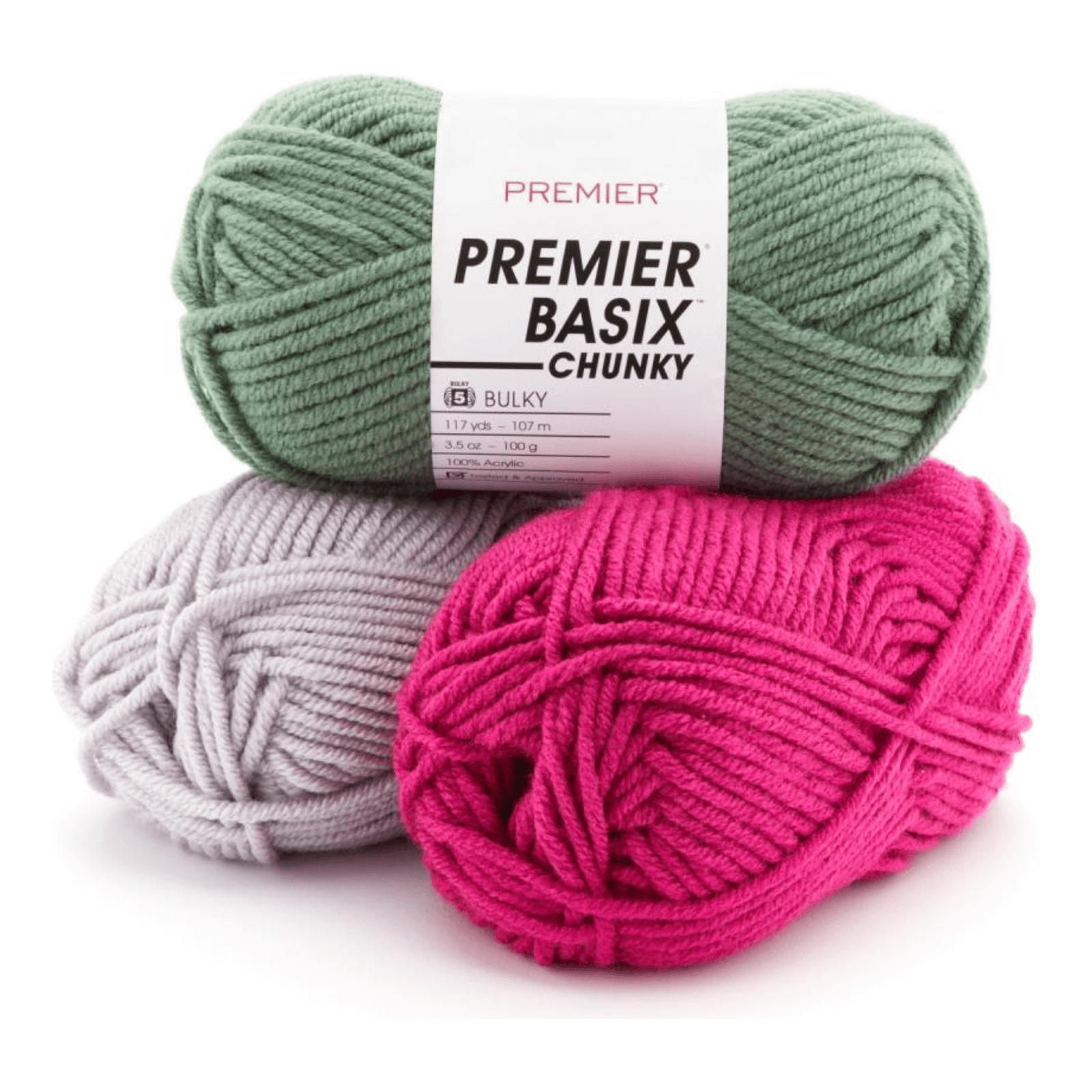 Premier Yarns Colorfusion Chunky Yarn Berries & Cream