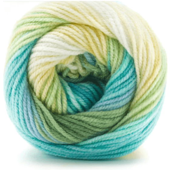  Lion Brand Yarn Ferris Wheel Yarn, Multicolor Yarn for  Knitting, Crocheting, and Crafts, 3-Pack, Morning Java