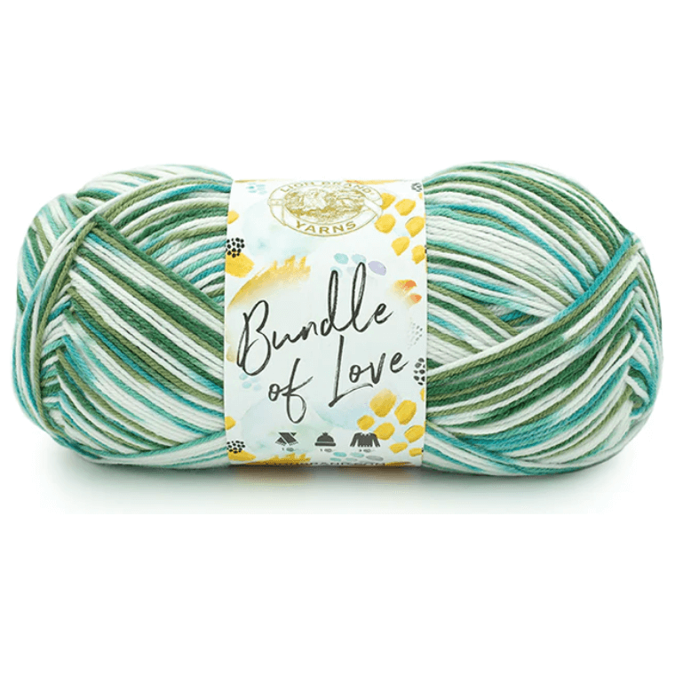 Lion Brand Yarn Summer Nights Bonus Bundle Yarn, Tropical Punch (1  skein/ball)