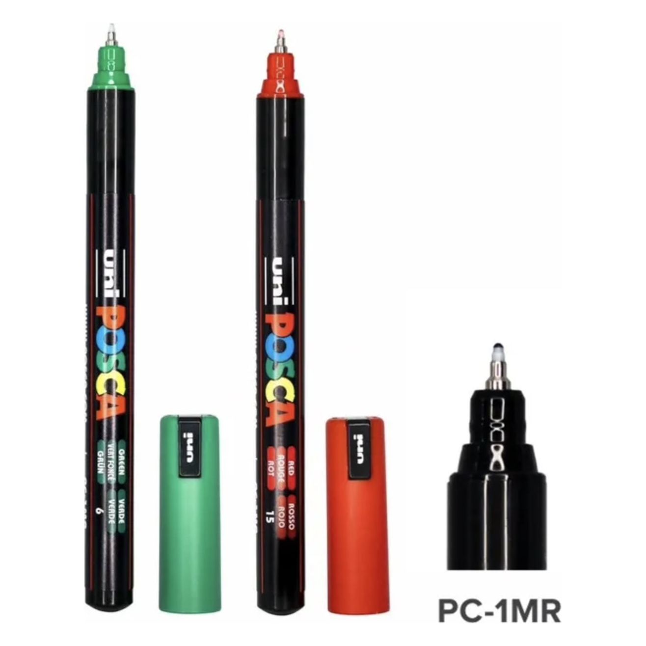 Posca PC-1MR Ultra Fine Tip Paint Marker 0.7mm line approx, CRAFT2U