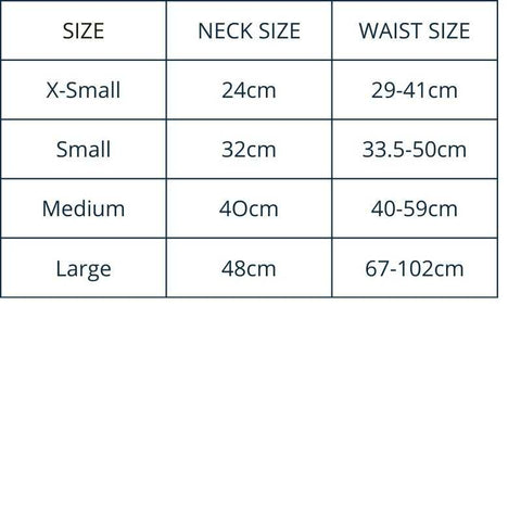 Size Guide for Hugo & Hudson Dog Harnesses