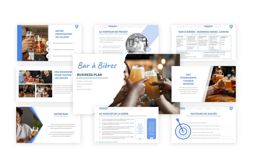 Un exemple de business plan pour un bar à bières (35 pages)
