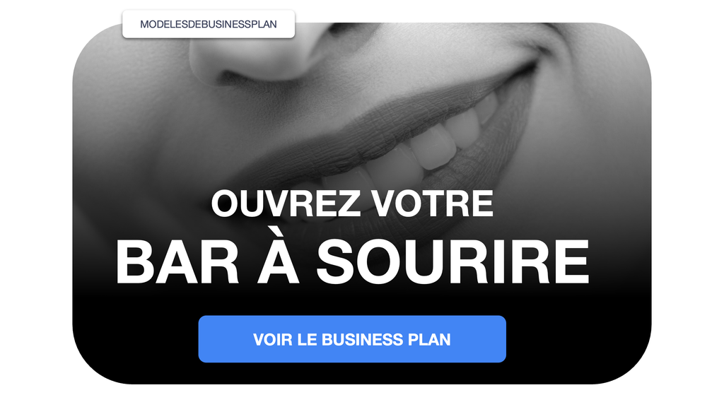 bar à sourire business plan ppt pdf word