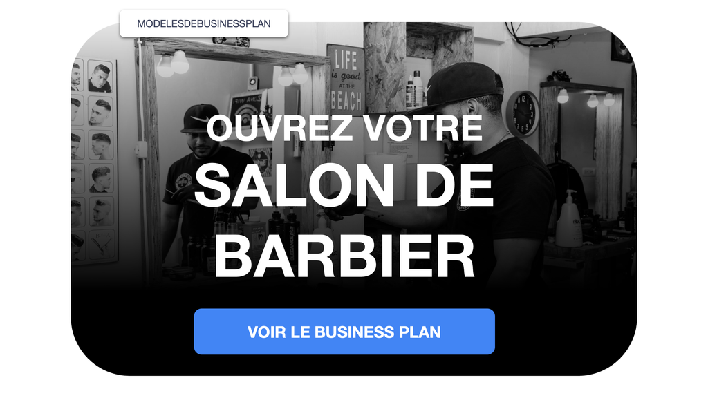 salon de barbier business plan ppt pdf word