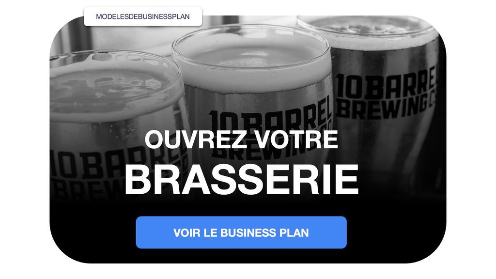 brasserie business plan ppt pdf word