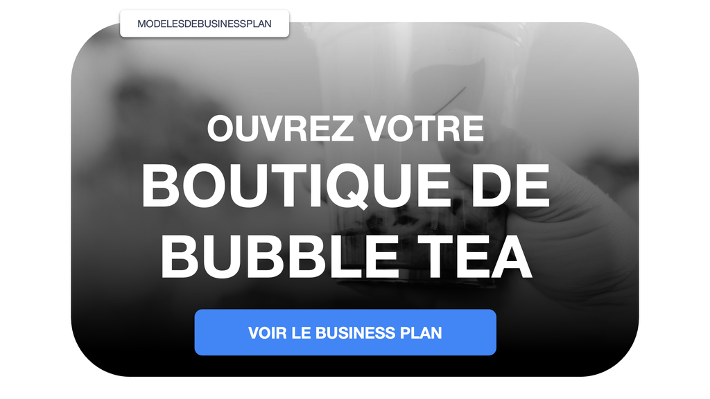 boutique de bubble tea business plan ppt pdf word