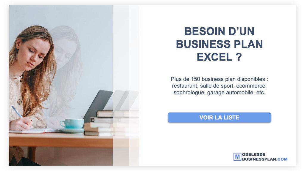 modele business plan financier