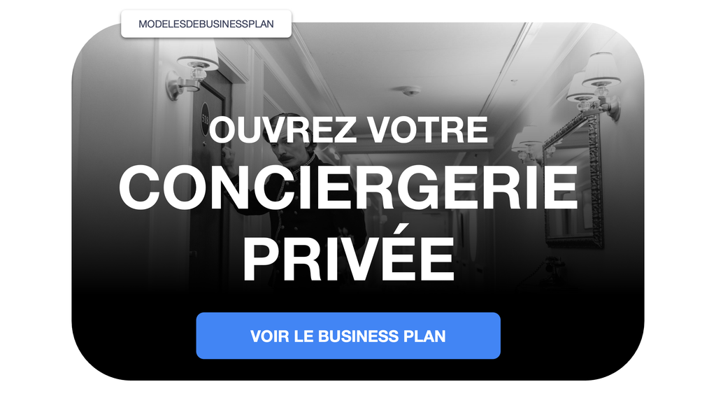 conciergerie privée business plan ppt pdf word