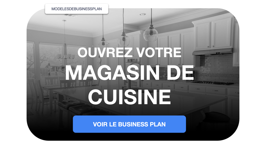 magasin de cuisine business plan ppt pdf word