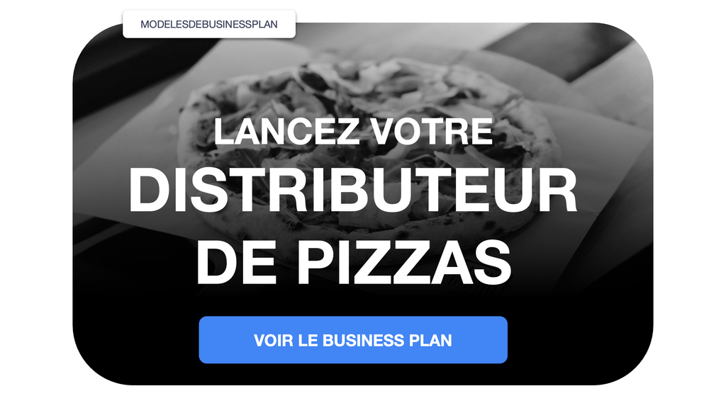 distributeur de pizzas business plan ppt pdf word