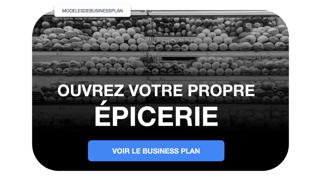 épicerie business plan ppt pdf word