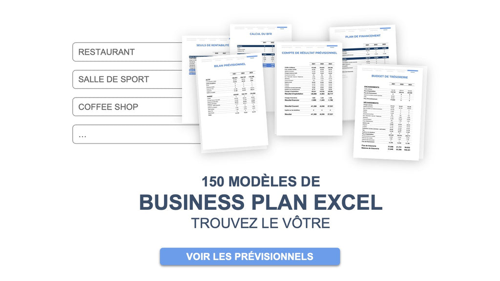 exemple business plan excel