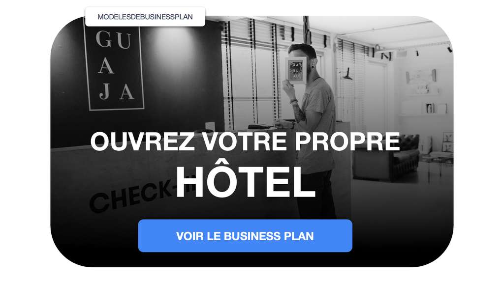 hôtel business plan ppt pdf word