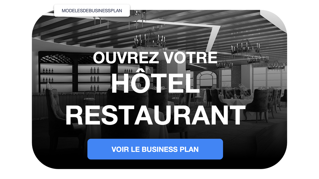 hôtel-restaurant business plan ppt pdf word