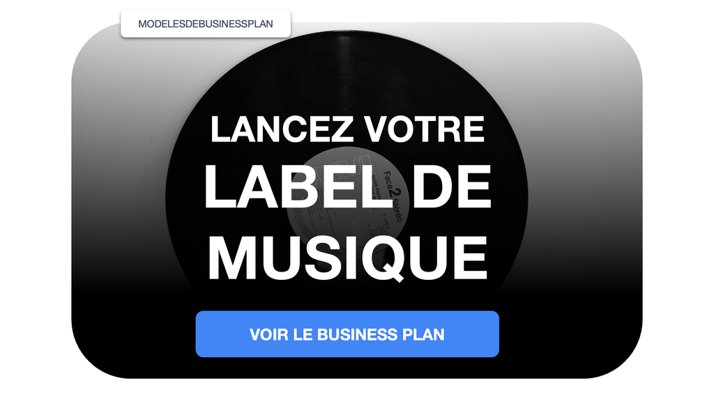 label de musique business plan ppt pdf word