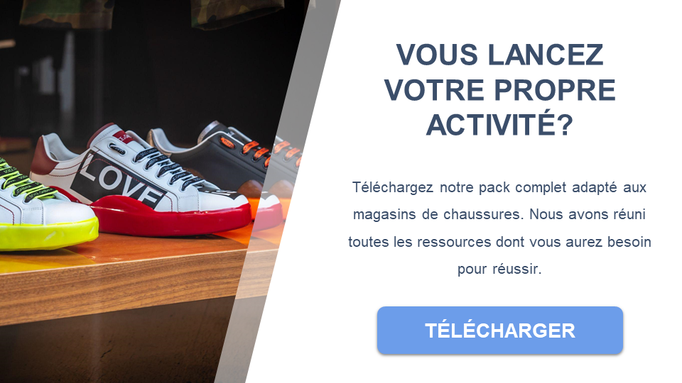 magasin de chaussures plan d