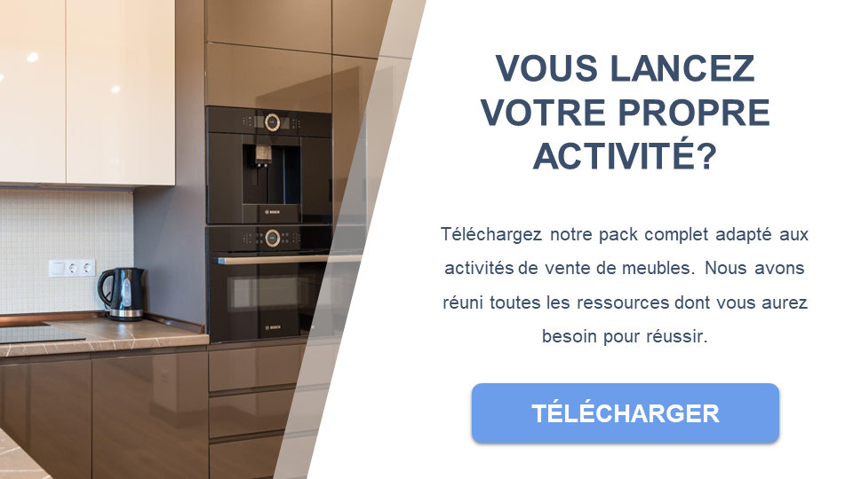 activité de vente de meubles plan d