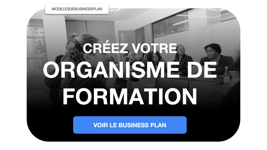 organisme de formation business plan ppt pdf word