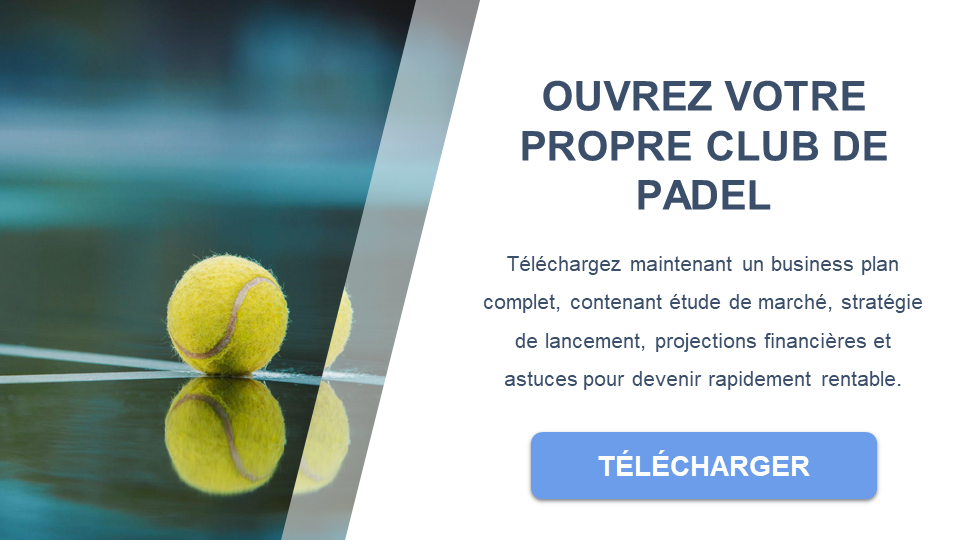 club de padel business plan gratuit